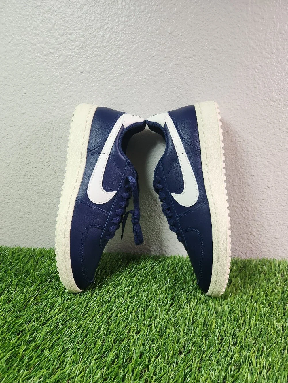 Nike Field General Leather Midnight Navy Sail Men’s Size 9 IH1343-400